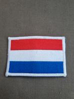 Vlaggetje Nederland 8 x 5 cm zonder velcro, Ophalen of Verzenden, Landmacht, Nederland, Embleem of Badge