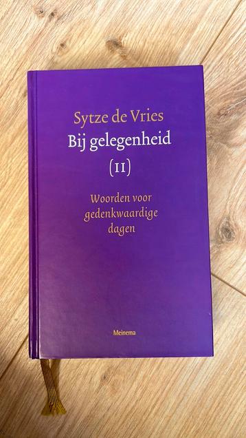 S. Vries - Deel 2: woorden voor gedenkwaardige dagen beschikbaar voor biedingen