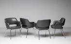 Olli Mannermaa “Kilta” stoelen voor Martela, Finland, Knoll, Gebruikt, Mid century modern, Ophalen of Verzenden, Grijs