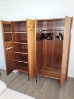 Vintage 4 delige slaapkamerset, Ophalen, Zo goed als nieuw, Tweepersoons, Vintage jaren '50 - '60