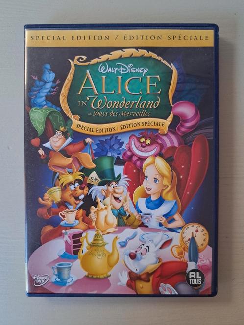 Alice in Wonderland - Disney DVD (4 halen 3 betalen), Cd's en Dvd's, Dvd's | Tekenfilms en Animatie, Zo goed als nieuw, Ophalen of Verzenden