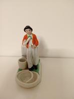 Oude lucifer-houder ca.12x6x5cm, Antiek en Kunst, Ophalen