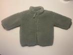Groen teddy jasje en muts maat 62/68, Ophalen, Zo goed als nieuw, Jongetje of Meisje, Jasje