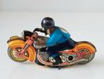 Oud Blikken Speelgoed Motorfiets LMZ Tin Toy Motorcycle, Antiek en Kunst, Antiek | Speelgoed, Verzenden