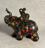 Olifant cloisonné brons, Ophalen of Verzenden, Gebruikt, Dier