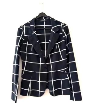 D'ETOILES CASIOPE zwart witte blouse nieuw mt 36 CHCS beschikbaar voor biedingen