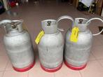 Aluminium gasflessen vr butaan of propaan, Caravans en Kamperen, Kampeeraccessoires, Ophalen, Zo goed als nieuw