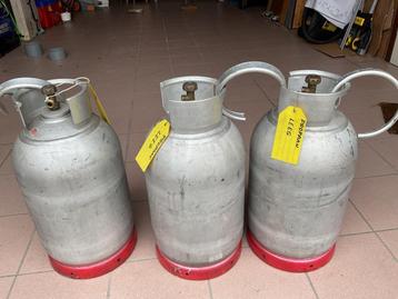 Aluminium gasflessen vr butaan of propaan beschikbaar voor biedingen