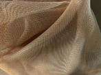 Kvadrat Zulu 2 602; abrikoos; max. 9,3 x 3 meter vitragestof, Overige materialen, 120 cm of meer, Oranje, Ophalen of Verzenden