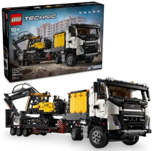 TE HUUR: Lego Technic 42175 Volvo FMX Truck & EC230 Elektris, Kinderen en Baby's, Speelgoed | Duplo en Lego, Nieuw, Lego, Complete set