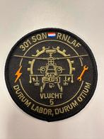 301 Apache Squadron Vlucht 5 TD Patch 2025, Verzamelen, Militaria | Algemeen, Ophalen of Verzenden, Luchtmacht, Nederland, Embleem of Badge