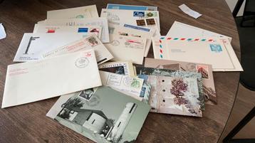 #113 Verzameling poststukken en FDC’s div landen beschikbaar voor biedingen