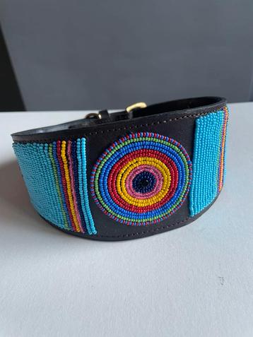 Greyhound, Windhond, Jachthond, Halsband, Collar, Massai beschikbaar voor biedingen