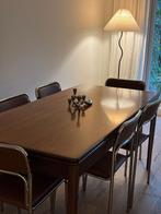Extendable Dining Table – 1960s Rosewood – Seats Up to 12, Ophalen, Gebruikt, 50 tot 100 cm, Vijf personen of meer