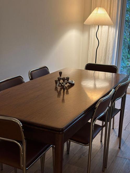 Extendable Dining Table – 1960s Rosewood – Seats Up to 12, Huis en Inrichting, Tafels | Eettafels, Gebruikt, 50 tot 100 cm, 150 tot 200 cm