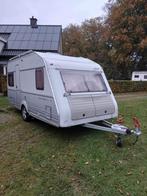 Kip Grand Traveller 47 TDB  met mover, voortent en luifel, Rondzit, Kip, Frans bed, 50 kg of minder
