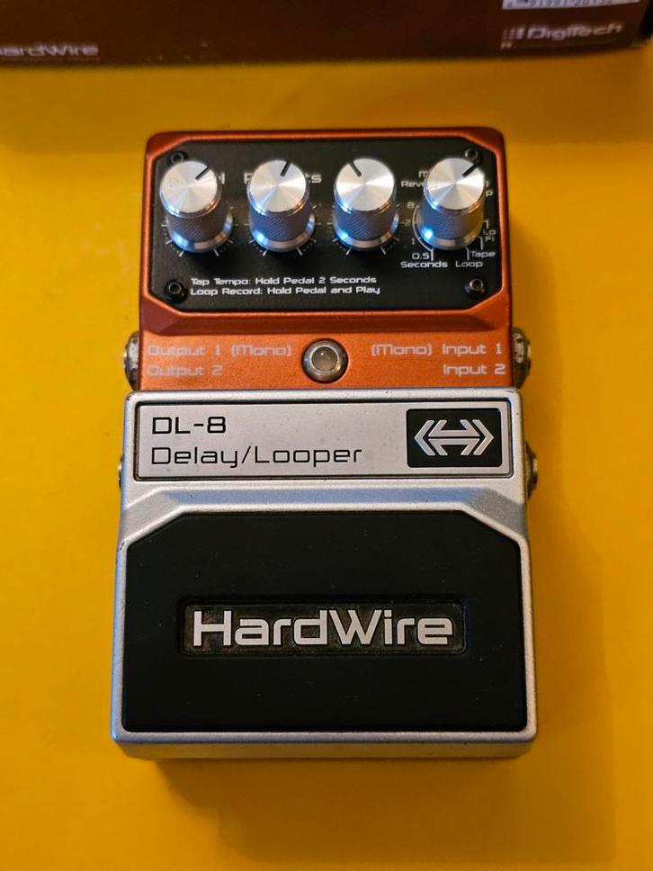 HardWire DL-8 Delay/Looper, Muziek en Instrumenten, Effecten, Gebruikt, Delay of Echo, Ophalen of Verzenden