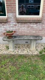 Betonnen tuinbankje. 135 cm lang, 32 breed, 50 hoog., Tuin en Terras, Tuinbanken, Ophalen, Zo goed als nieuw, Overige materialen