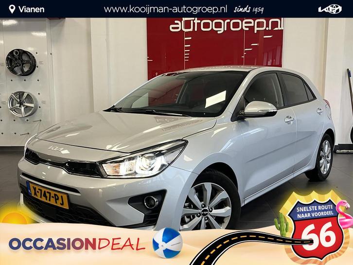 Kia Rio 1.0 T-GDi MHEV DynamicPlusLine | Slechts 4.299km ger, Auto's, Kia, Bedrijf, Te koop, Rio, ABS, Achteruitrijcamera, Adaptive Cruise Control