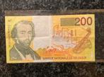 Belgische Bankbiljet 200 Frank, Ophalen of Verzenden, Los biljet