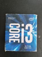 Intel core i3 7100, Computers en Software, LGA 1151, Nieuw, Ophalen of Verzenden, Intel Core i3