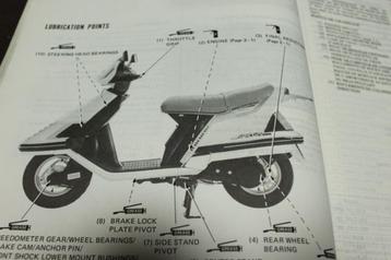 Honda Spacy CH125 scooter shop manual Roller handbuch beschikbaar voor biedingen