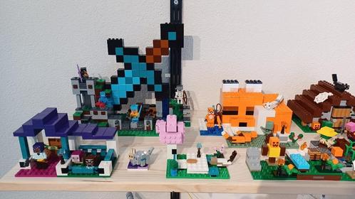 Lego Minecraft, Kinderen en Baby's, Speelgoed | Duplo en Lego, Zo goed als nieuw, Lego, Complete set, Ophalen