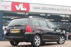 Peugeot 307 SW 2.0-16V Premium | Navigatie | Pano | Trekhaak, Auto's, Peugeot, 65 €/maand, Gebruikt, Zwart, 4 cilinders