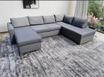 !!ACTIE!! U bank/slaapbank, gratis levering, 250 tot 300 cm, Verzenden, Hoekbank, Metaal