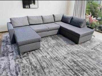 !!ACTIE!! U bank/slaapbank, gratis levering beschikbaar voor biedingen