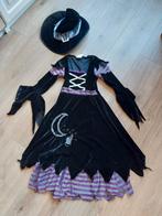 Heksenjurk met hoed, maat 122/128 (7-9 jaar), Ophalen of Verzenden, Zo goed als nieuw, 122 t/m 128, Meisje