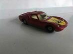 model Lamborghini Miura, rood / fuchsia, 1:43, Matchbox k-24, Ophalen of Verzenden, Gebruikt, Auto, Matchbox
