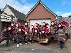 Carnavalskleding Loopgroep - 1e Prijs - 13volw+3kids, Ophalen, Carnaval, Maat 42/44 (L), Kleding