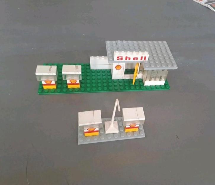Lego 680 Shell Benzinestation - Vintage!, Kinderen en Baby's, Speelgoed | Duplo en Lego, Gebruikt, Lego, Complete set, Ophalen of Verzenden