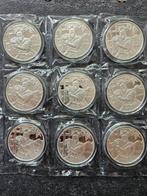 9 x 1 ounce fuiji 2022, Postzegels en Munten, Edelmetalen en Baren, Ophalen of Verzenden