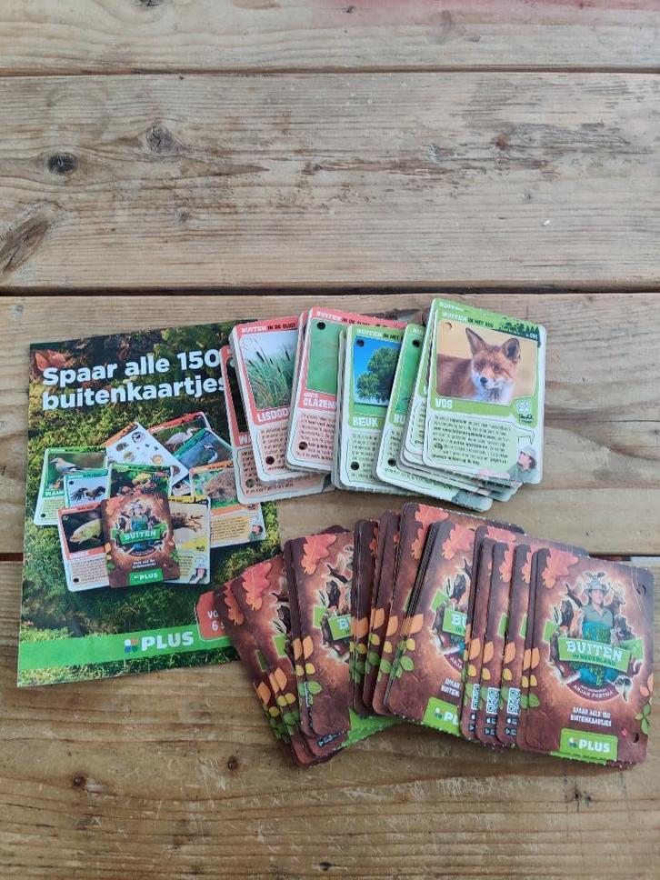 PLUS Buitenkaartjes 108 stuks, Verzamelen, Supermarktacties, Plus, Ophalen