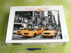 Yellow cab - Taxi's in New York puzzel - 1000 stukjes, Hobby en Vrije tijd, Gebruikt, Ophalen of Verzenden, 500 t/m 1500 stukjes