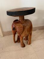 Houten Olifant, Ophalen of Verzenden, Gebruikt, Hout