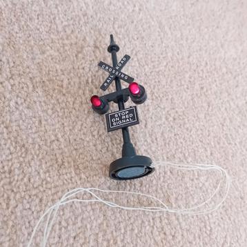 Lemax railway stop light, retired, Lemax Kerstdorp beschikbaar voor biedingen