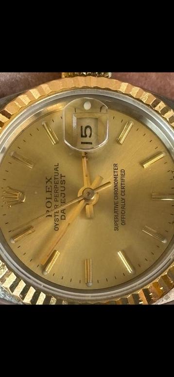 Originele Goud stalen Rolex Date Just beschikbaar voor biedingen