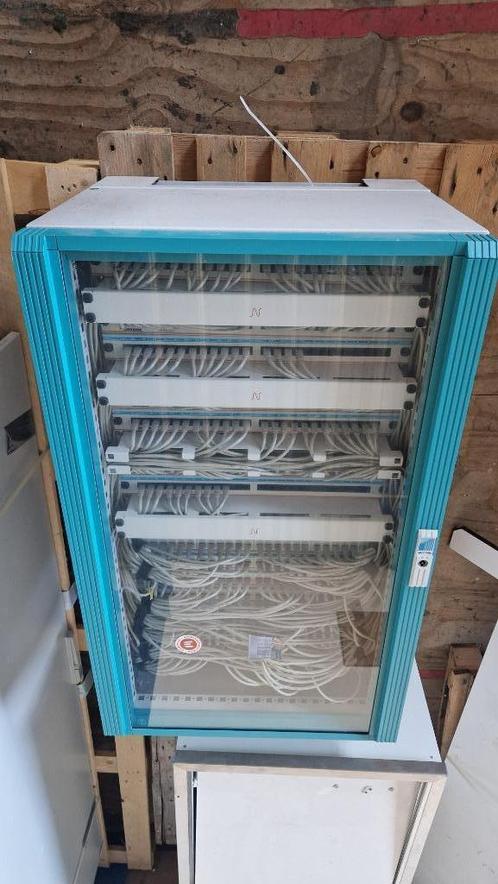 Patchkast Rittal 19 inch kast ( 116 ), Computers en Software, Serverkasten, Gebruikt, Plaatstaal, Ophalen