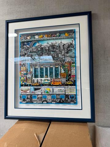 Orig. 3d kunstwerk - Amerikaanse kunstenaar Charles Fazzino beschikbaar voor biedingen