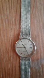 1x Gouden horloge 14 krt - 59gram, Sieraden, Tassen en Uiterlijk, Horloges | Heren, Ophalen, Goud, Leer, Overige merken