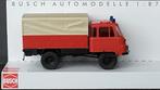 Robur LO 2002 a Freiwillige Feuerwehr 1:87 H0 Busch Pol, Hobby en Vrije tijd, Ophalen of Verzenden, Nieuw, Bus of Vrachtwagen