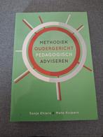 Sonja Ehlers - Methodiek oudergericht pedagogisch adviseren, Boeken, Ophalen of Verzenden, Zo goed als nieuw, Sonja Ehlers; Meta Kuipers