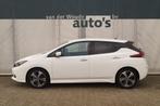 Nissan LEAF N-Connecta 40kWh -NAVI-ECC-PDC-, Stof, Gebruikt, 150 pk, Wit