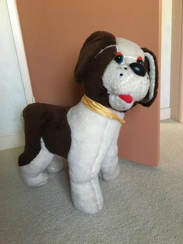 Vintage Knuffel Hond st. Bernhard beschikbaar voor biedingen