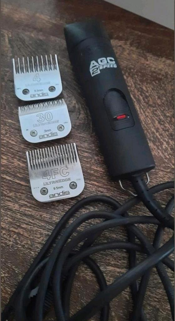 Hondentondeuse Andis AGC 2speed, Dieren en Toebehoren, Honden-accessoires, Gebruikt, Ophalen