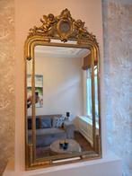 Franse Spiegel met Putti en Bladgoud, Ophalen of Verzenden