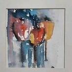 Tulpen, Ophalen of Verzenden, Minder dan 50 cm, Schilderij, Minder dan 50 cm